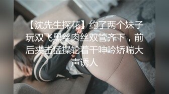 【沈先生探花】约了两个妹子玩双飞黑丝肉丝双管齐下，前后夹击猛操轮着干呻吟娇喘大声诱人