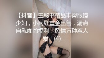 【抖音】王秘书精品丰臀眼镜少妇，小网红重金出售，漏点自慰啪啪福利，风情万种惹人爱！(4)