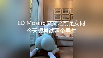 ED Mosaic 文文之前是女同今天想尝试两个男生