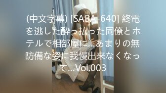 (中文字幕) [SABA-640] 終電を逃した酔っ払った同僚とホテルで相部屋に…あまりの無防備な姿に我慢出来なくなって…Vol.003