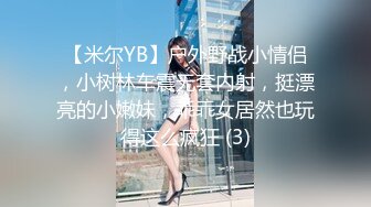 【米尔YB】户外野战小情侣，小树林车震无套内射，挺漂亮的小嫩妹，乖乖女居然也玩得这么疯狂 (3)